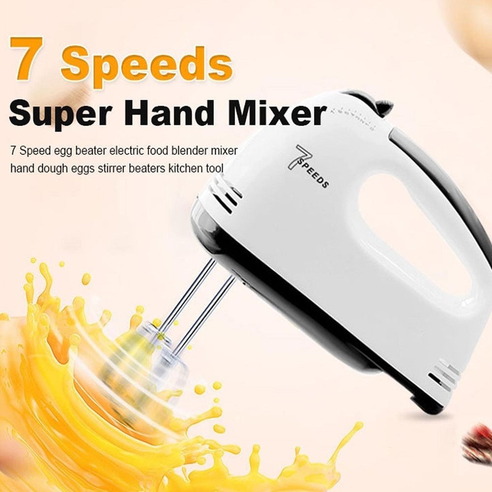 Electric Egg Beater Portable Baking Kitchen Tools Hand-Held Egg Electric Beater 