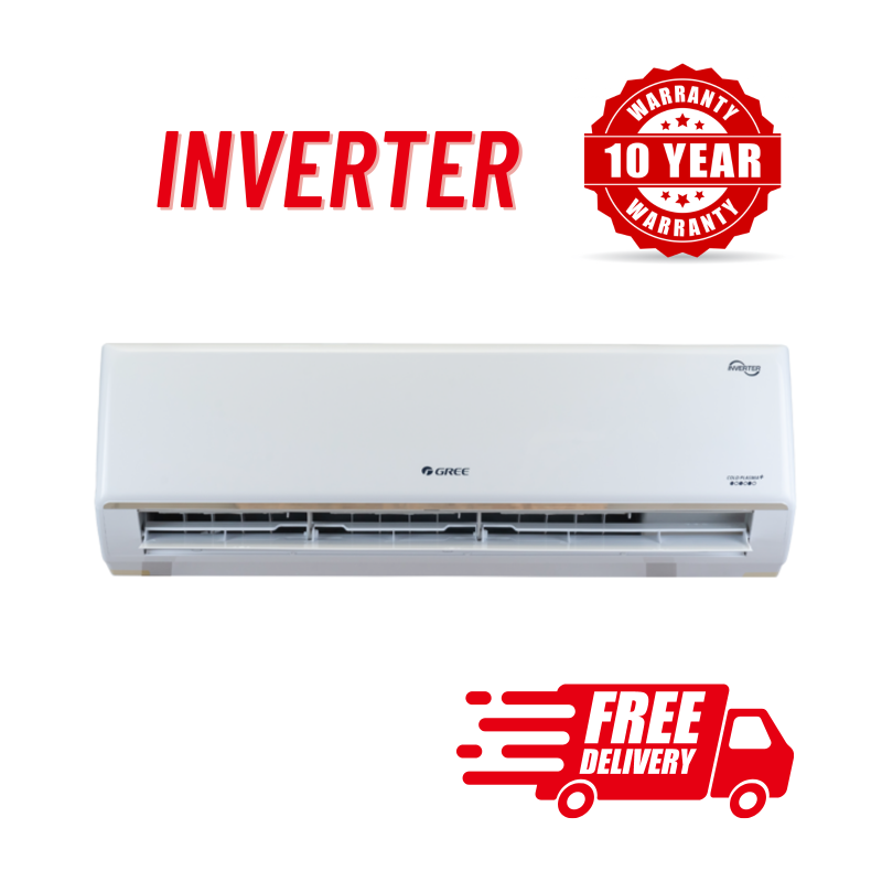  Gree GSH-12XLMV410 Split Air Conditioner (1.0 TON Inverter) 