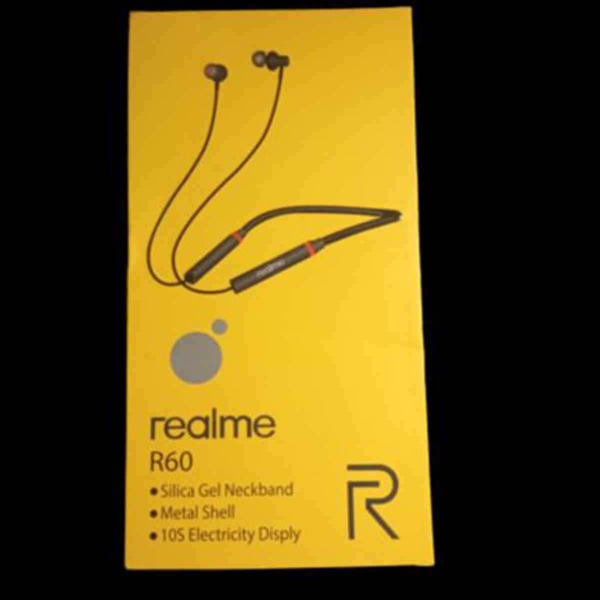  Realme R60 Bluetooth Neckband 