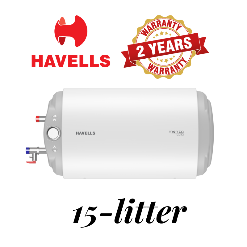  Havells Monza SLIM 15 LTR Horizontal – white 