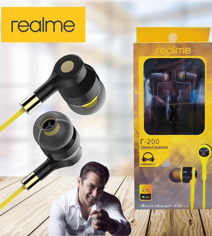 Realme  R-200 Stereo Earphone