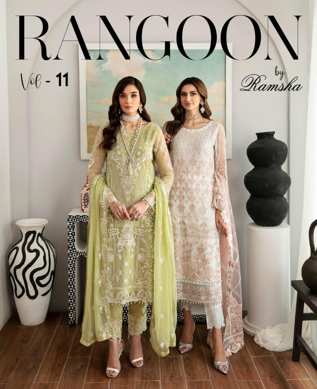  Rangoon Colleltion by Ramsha VOL-11 