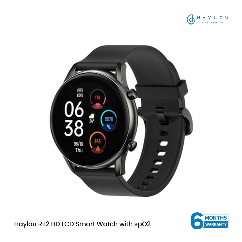  Haylou RT2 HD LCD Smart Watch with spO2 
