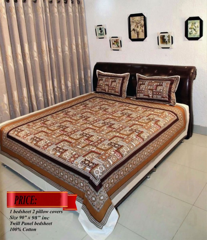  Twill Panel Bedsheet 