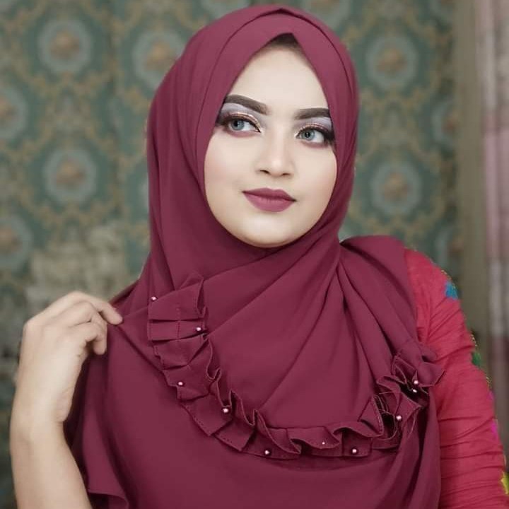 Exclusive Design Rakhi Instant Ready Hijab For Woman - Maroon 