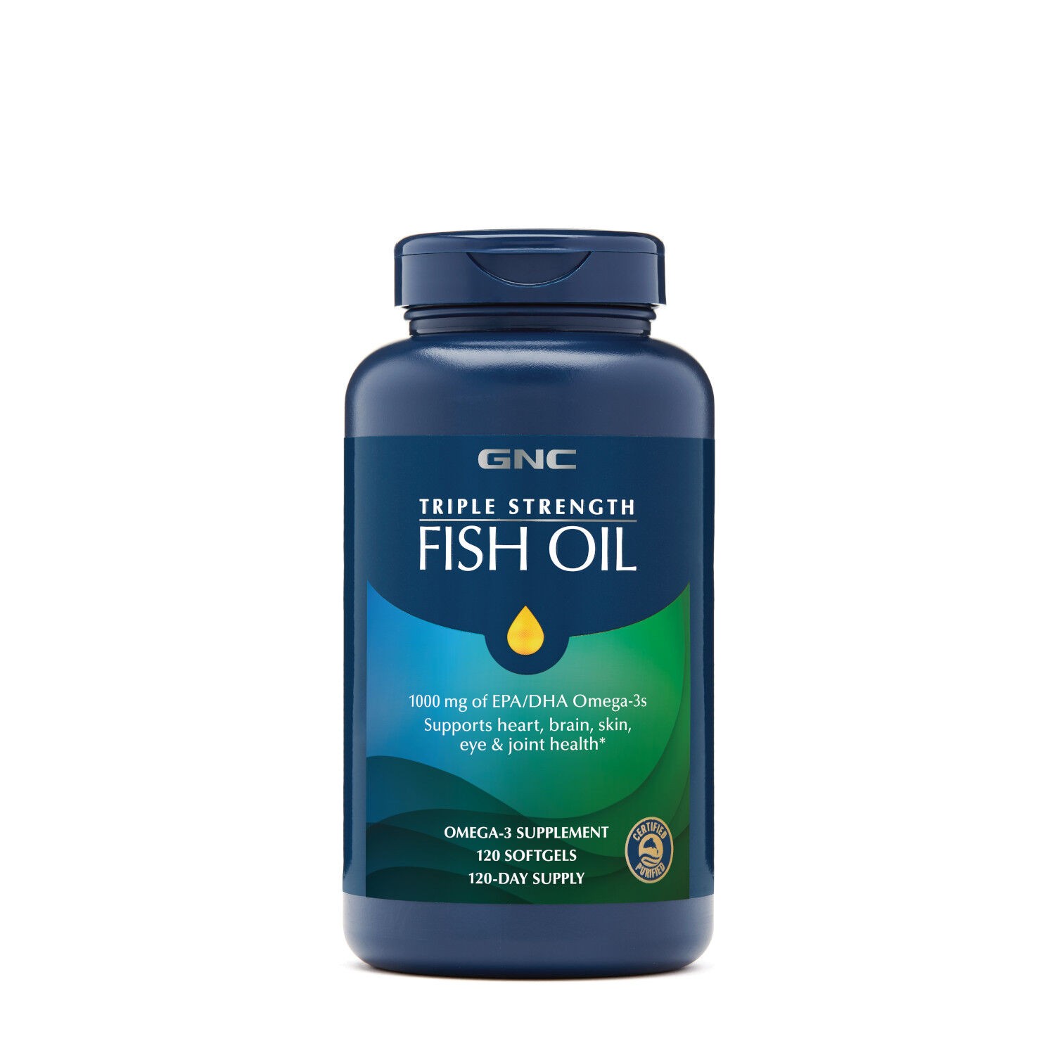  GNC Triple Strength Fish Oil 