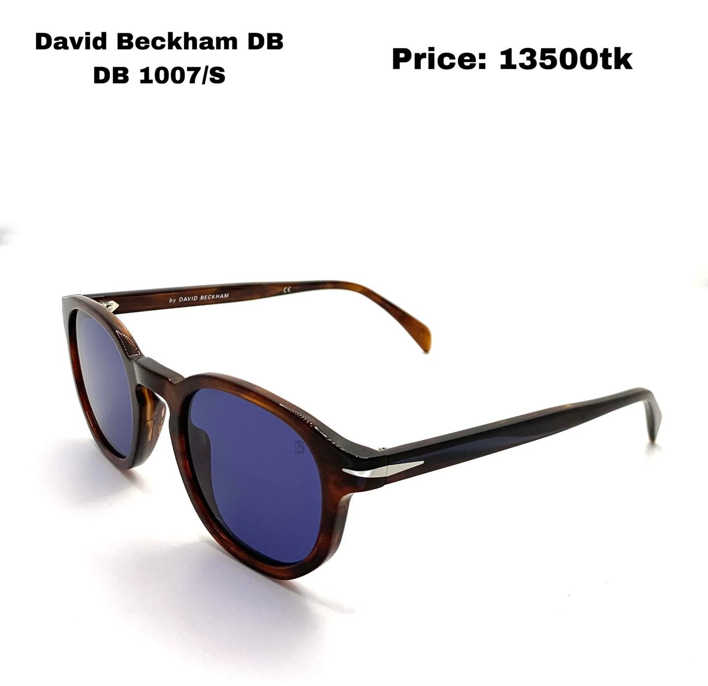  David Beckham™ DB 1007/S - Dark Havana - Blue Avio 