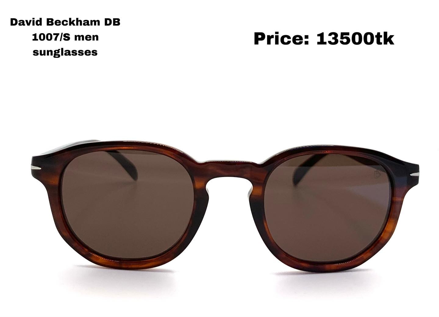  David Beckham™ DB 1007/S - Black / Grey Lenses 