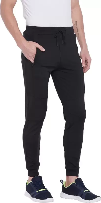  Earth Yoga Sweatpants Trendy Joggers Trouser Long Length (Black) 