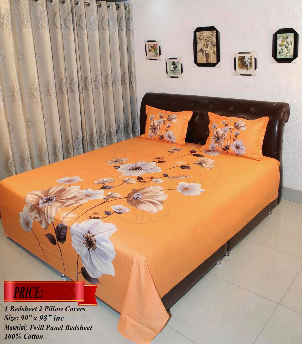  Twill Panel Bedsheet 